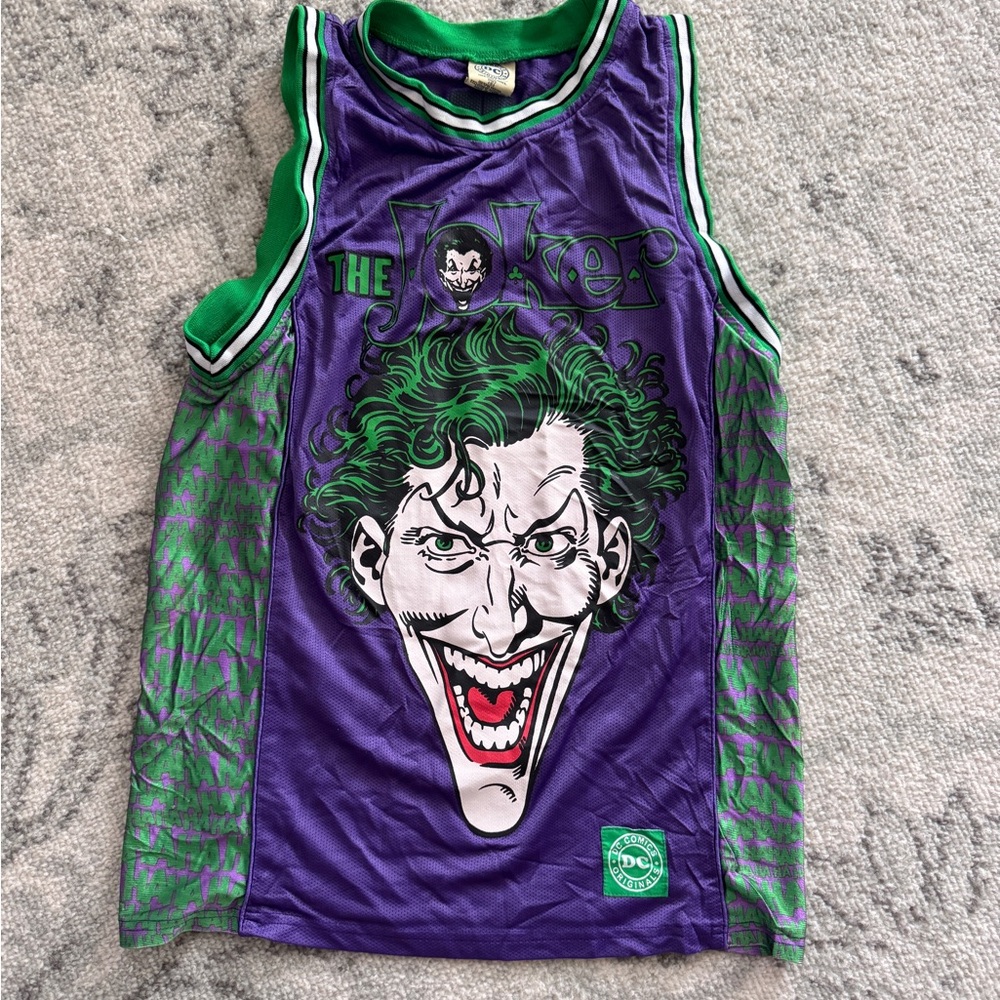 dc comics vintage joker jersey
